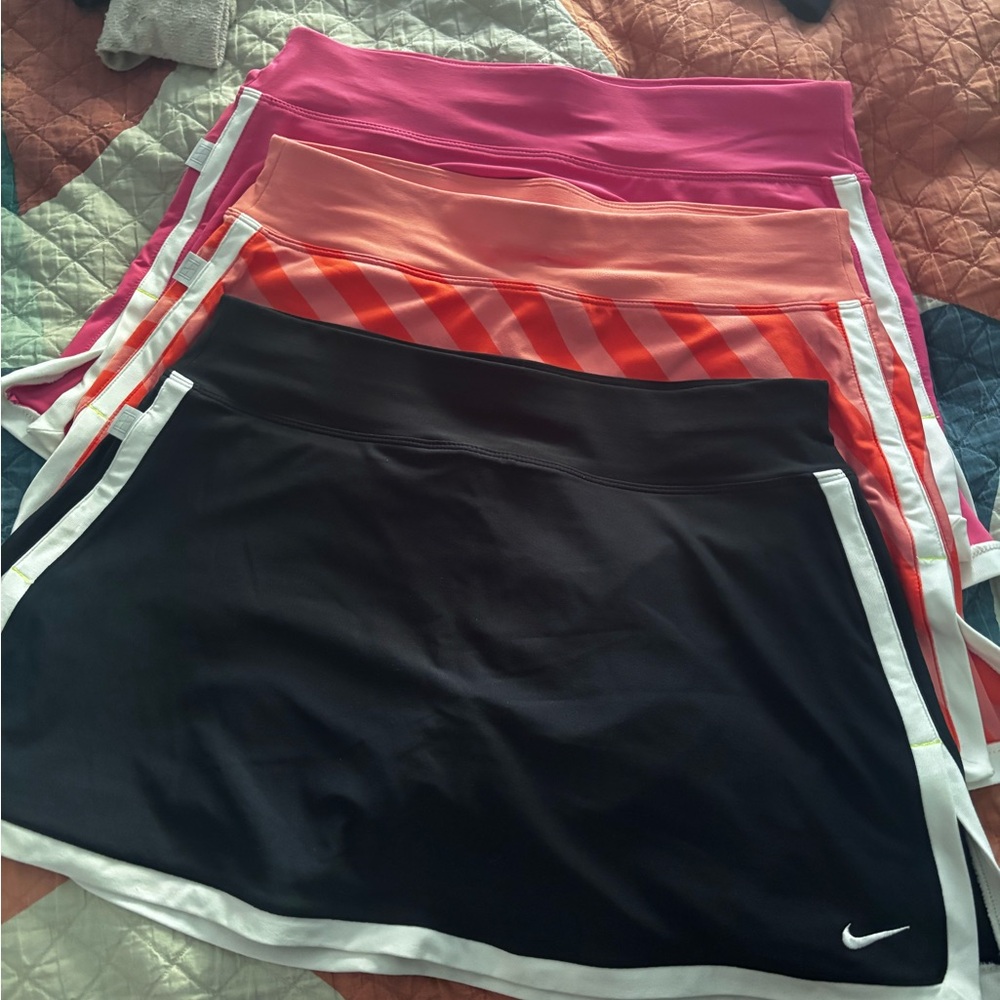 Nike Women's Skirt Collection - Black, Pink, Orange